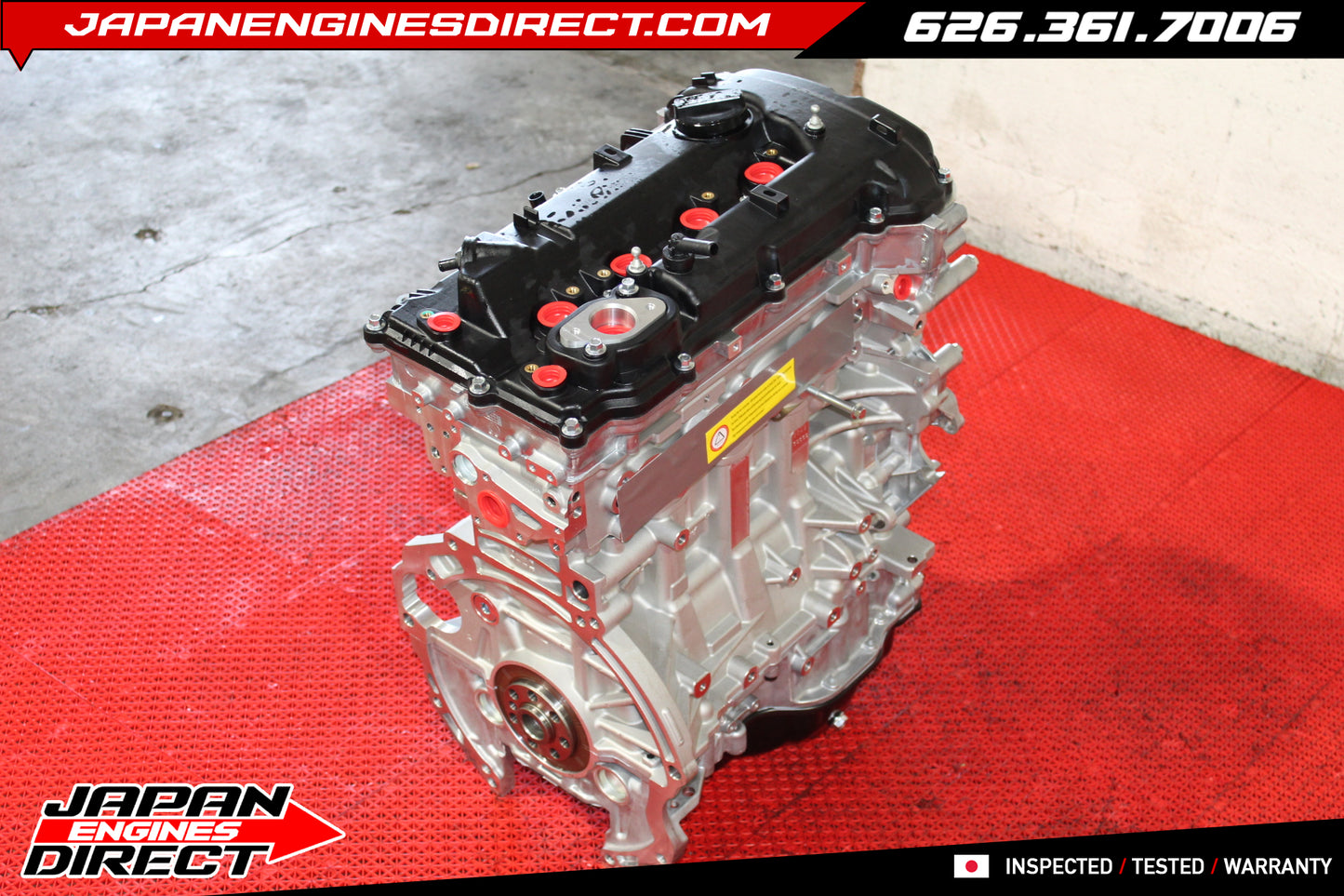 Hyundai Kia G4NC 2.0L Non-Turbo Engine Motor for Elantra GT, Tucson, Kona, Forte & Soul