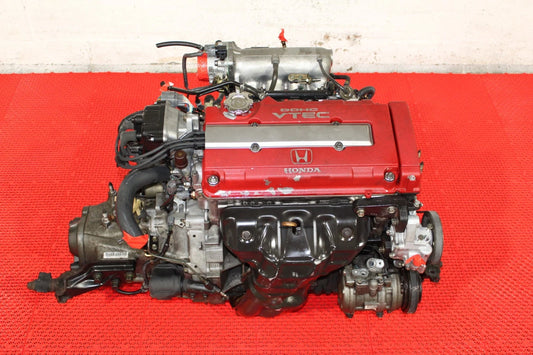 Honda B18C Type R Engine + 5 Speed LSD Manual Transmission